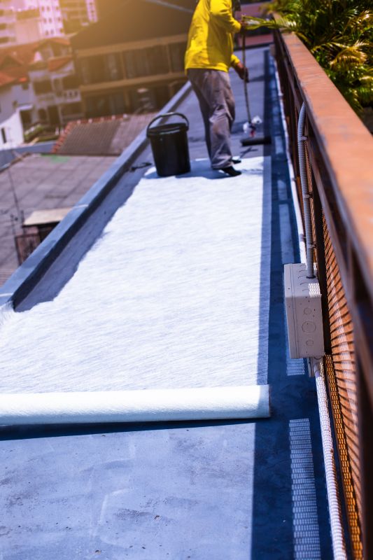 Roof Coating Application